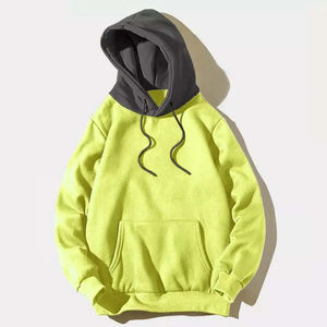 Sweat-shirts à capuche pour hommes sur mesure, de haute qualité, unis, décontractés, grande taille, coupe ample, en tissu molletonné et polaire, sweat-shirts longs - Product Image 5