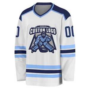 Customizable Youth & <b>Mens</b> Ice Hockey Jersey Personalized Practice Uniform with Name Number & Team Logo - Product Image 6