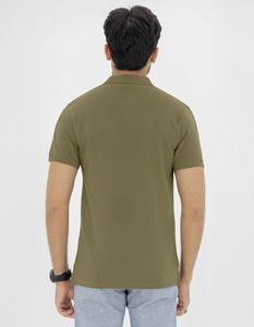 T-shirts polo personnalisés unisexe uni 100% coton t-shirts à manches courtes chemise polo pour hommes vierge vente en gros - Product Image 6