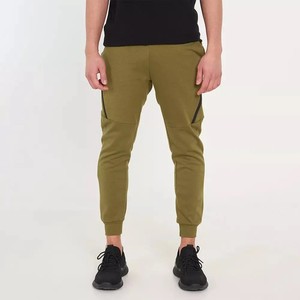 Pantalones Deportivos Premium para Hombre, Material de Lona de Alta Calidad, Corte Ajustado, Diseño Elegante, Cintura Media, Esenciales para Gimnasio y Ropa Urbana, Color Oscuro - Product Image 4