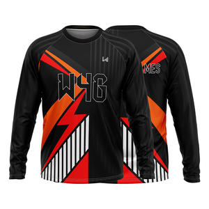 W4G Top de gimnasio de compresión hecho a medida 100% poliéster respetuoso con el medio ambiente transpirable sin costuras ligero de secado rápido flaco diseño Simple - Product Image 6