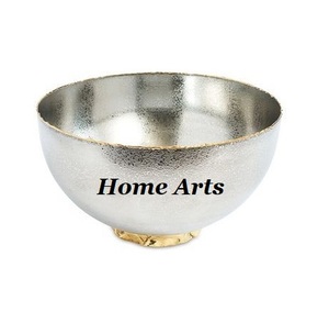Juego de 2 cuencos decorativos de diferentes tamaños, cuenco para servir frutas secas martilladas de acero inoxidable a un precio asequible - Product Image 5