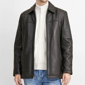 STREET Style Hommes Veste en Cuir Vente en Gros Vestes en Cuir pour Hommes - Product Image 1