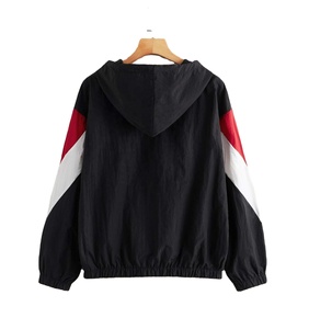 Wholesale Custom <b>Men's</b> High Quality <b>Summer</b> Windbreaker <b>Jacket</b> Breathable Waterproof with Zipper Closure - Product Image 2