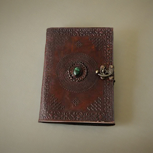 2025 A5 fait à la main en cuir véritable Journal Deckle Edge écologique Art à collectionner recyclé coton papier cahier - Product Image 1