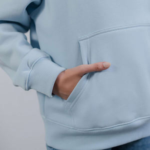 Nueva llegada de alta calidad, Sudadera con capucha de algodón con hombros caídos para mujer, producto de tendencia superior, ropa informal de manga larga, sudadera con capucha de moda - Product Image 6