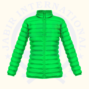 Winter Products Veste matelassée épaisse et ample unisexe pour hommes et femmes Impression de logo personnalisée - Product Image 4