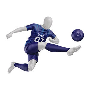 Uniforme de Fútbol de Club al por Mayor, 4 Juegos, Nuevos Diseños, Uniforme de Fútbol Personalizado con Logotipo - Product Image 3