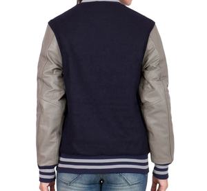 Vestes d'université pour hommes de grande taille vestes d'université vierges en gros veste d'université Letterman unie avec logo personnalisé veste d'université pour hommes - Product Image 2