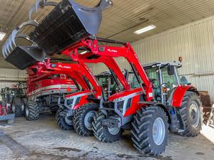 Multifunctional Quality 4710 Massey Ferguson Farm Tractor for Engine 4WD Red Wheel Agricultural <b>Machinery</b> 42 HP Gear - Product Image 5