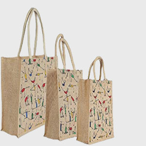 Produit très vendu Sac à provisions en toile de jute avec logo personnalisé de haute qualité Sac en toile de coton Article personnalisé Style Motif Lettre Promotion IND - Product Image 3