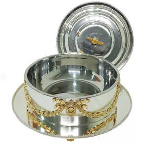 Elegance <b>Table</b> Decor Food Serving Pot Casserole Dish <b>Catering</b> Hotel Ware Wedding Food Server Ware Casserole Dishes - Product Image 3
