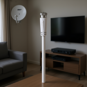 Cable SAT Blanco de 1,5 m con Audio y Vídeo de 90 Db 00205063 - Product Image 3