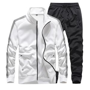 Ensemble de survêtement sportif pour homme de qualité supérieure, couleurs personnalisées, décontracté, hiver, respirant, polyester/coton, bas pour adultes, 5 ensembles - Product Image 4