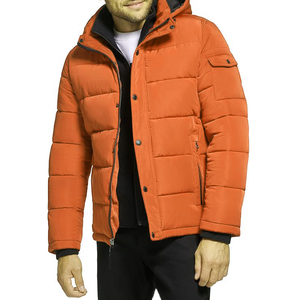 เสื้อโค้ทบุนวมกันลมสำหรับผู้ชายเสื้อโค้ทบุนวมกันลมกันน้ำใช้กลางแจ้งโลโก้แบบกำหนดเอง - Product Image 5