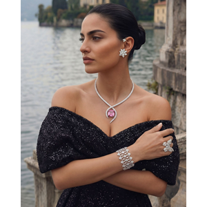 Collar de Diamantes con Kunzita - Product Image 2