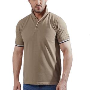 Camiseta Polo de Diseño Sólido para Hombre - Product Image 1