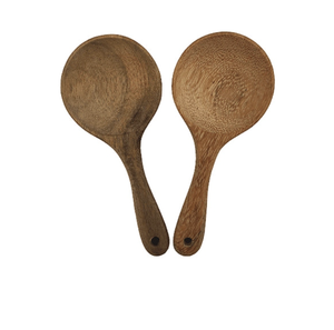 Cuchara de Cocina de Madera de Caoba Natural Diseñada para Servir y Voltear Alimentos con Acabado Fino Hecho en Vietnam - Product Image 1