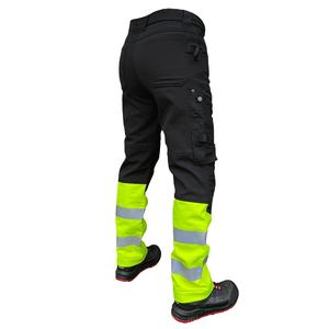 Pantalon de travail de sécurité pour hommes Kosmo Exports, qualité supérieure, anti-plis, logo personnalisé, ANSI Classe 1, LED clignotante, imperméable - Product Image 3