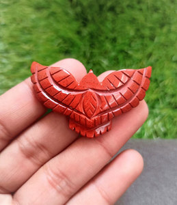 Piedra de talla Natural IGI certificada estilo Vintage hecha a mano piedra de Calcedonia Rosa 25-35MM forma Egale piedra suelta de talla Natural - Product Image 4