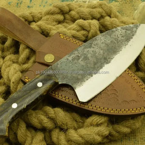 Couteaux de couperet damas directs d'usine meilleure vente couteau de couperet de cuisine en acier damas avec manche en bois - Product Image 1