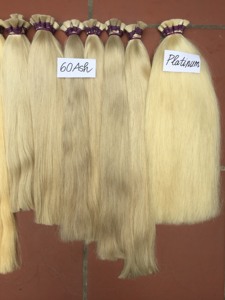 Extensions de cheveux humains Remy collés à la kératine de couleur claire de qualité supérieure livraison rapide garantie du fabricant vietnamien - Product Image 5