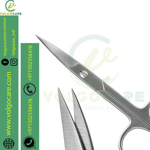 High Carbon Stainless Steel Professional Nail Nail and Cuticle <b>Scissors</b> Made With Stainless Steel Professional nail <b>scissors</b> - Product Image 5