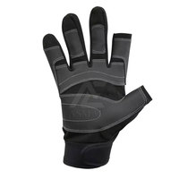 Gants de navigation résistants à l'eau et très résistants avec protection en cuir pour la paume, pour la navigation de plaisance, la pêche et le confort en plein air