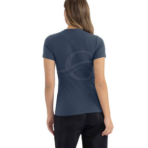 New Arrival Women T-Shirt 100% Cotton Casual Summer Breathable Eco-Friendly Canvas Fabric Unique Style Best Selling - Product Image 2