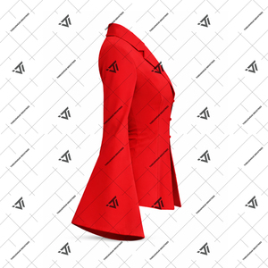 Delta RTS al por Mayor |   Sigma |   Chaqueta Blazer con Mangas Campana Bordadas de la Hermandad Theta, Artículos de Hermandad Griega - Product Image 3
