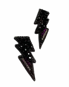 Broche brodée broche en tissu géométrique minimaliste fait main - Product Image 5