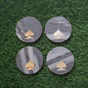 Modern Fine Quality Handicrafts Stone <b>Coasters</b> Best Quality Marble and <b>Agate</b> Tea <b>Coasters</b> Indian Manufacturer - Product Image 3