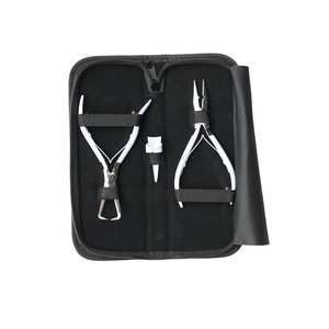 Kit d'outils pour extensions de cheveux de salon, pinces à micro-perles, pinces à retirer les perles et anneau de séparation des cheveux pour extensions à micro-liens - Product Image 1