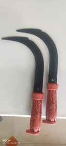 High Quality Agricultural & <b>Garden</b> <b>Tools</b> Grass Sickle with Oilstone 11" Blade Wood Plastic Handle Black Oxide/Zinc Plating 110gm - Product Image 3