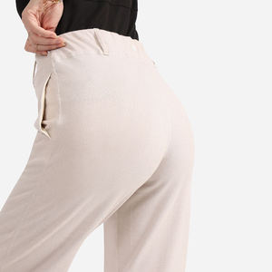 2025 Service OEM Conception personnalisée Pantalon et pantalon chino pour femmes de couleur unie Pantalon chino de qualité supérieure pour femmes - Product Image 6