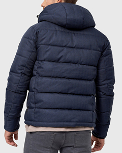 Veste matelassée de mode en gros, manteaux pour hommes de créateurs, veste matelassée en duvet personnalisée, veste matelassée brillante pour hommes - Product Image 4