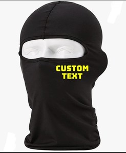 Custom Printing logo Full Face Mask <b>Thermal</b> <b>Water</b> proof Multi colours Balaclava for kart racing - Product Image 1