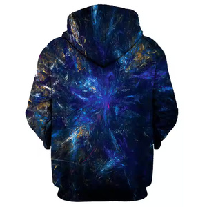 100% algodón Casual temporada de invierno Sudadera con capucha patrón sólido secado rápido diseño único sublimación mezclada para cuello con capucha de talla grande - Product Image 4