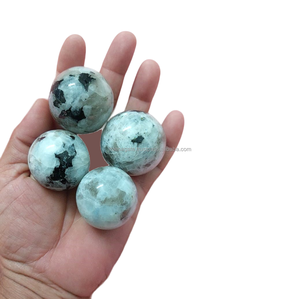 Piedras Preciosas Naturales de Primera Calidad al por Mayor, Esfera de Piedra Lunar Arcoíris con Destello, Bola de Cristal para Sanación, Conexión con la Tierra y Feng Shui - Product Image 6