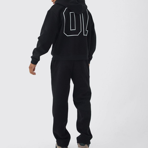 ชุดวอร์มมีซิปของผู้ชายชุดออกกำลังกายระบายอากาศได้ดีชุดออกกำลังกายกลางแจ้งผลิตจากปากีสถานสำหรับฤดูหนาว - Product Image 3