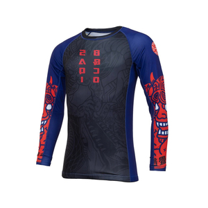 Fightwear MMA <b>Rashguard</b> No Gi <b>BJJ</b> Rash Guard for Brazilian Jiu Jitsu & Mixed Martial Arts | Compression Shirt - Product Image 2