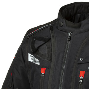 Veste de moto longue durée résistante aux intempéries, construction textile, veste longue durée en textile pour hommes, fabricant OEM, exportateur en gros - Product Image 3