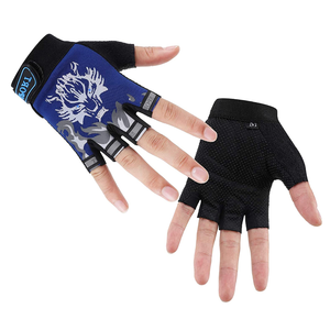 New Arrivals Breathable Comfortable Non <b>Slip</b> <b>Half</b> Finger Fishing Hiking Cycling <b>Half</b> Finger Gloves - Product Image 6