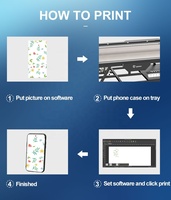 Mesin Printer UV Silinder Digital 2513 untuk Botol Format Besar, Kaleng Aluminium, dengan Printhead Xp600