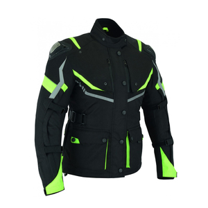 Recién llegado, chaqueta de cuero de alto impacto para mujer hecha a medida, diseño OEM/ODM para ropa deportiva de moto de talla grande - Product Image 6