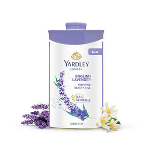 Talco Perfumado Yardley London English Lavender, 100g y 250g, Polvo para Mujeres, Todo Tipo de Piel, 3 Años de Duración - Product Image 1