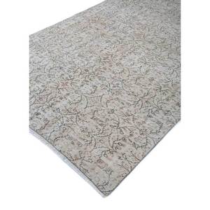 พรมขนสัตว์ลายดอกไม้สไตล์วินเทจ สีเบจและสีน้ำตาล ถักด้วยมือ สำหรับบ้าน ห้องนั่งเล่น ทางเดิน ห้องโถง หรือห้องนอน-Pae-1557 - Product Image 2