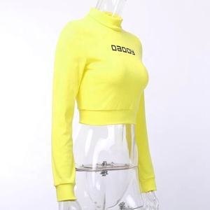 Sudadera de tela de alta calidad para mujer, sudadera con logotipo personalizado para mujer, sudadera con diseños personalizados propios - Product Image 3