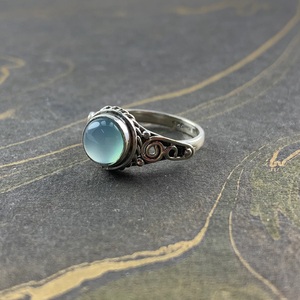 แหวนพลอย925พลอยทำด้วยมือทำจากเงินสเตอร์ลิงเครื่องประดับชั้นดีดีไซน์เนอร์ไม่เหมือนใครสำหรับงานเลี้ยงงานแต่งงานของขวัญวันเกิด - Product Image 4