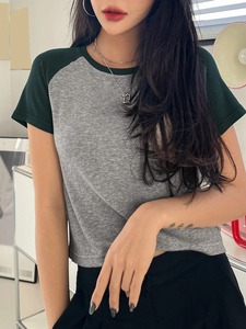 เสื้อยืดแขนสั้นสำหรับผู้หญิงเสื้อยืดขนาดและโลโก้ตามสั่งเสื้อยืดสำหรับผู้หญิงสไตล์ที่ดีที่สุด - Product Image 6